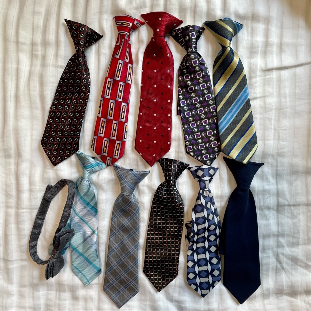 Toddler neck ties